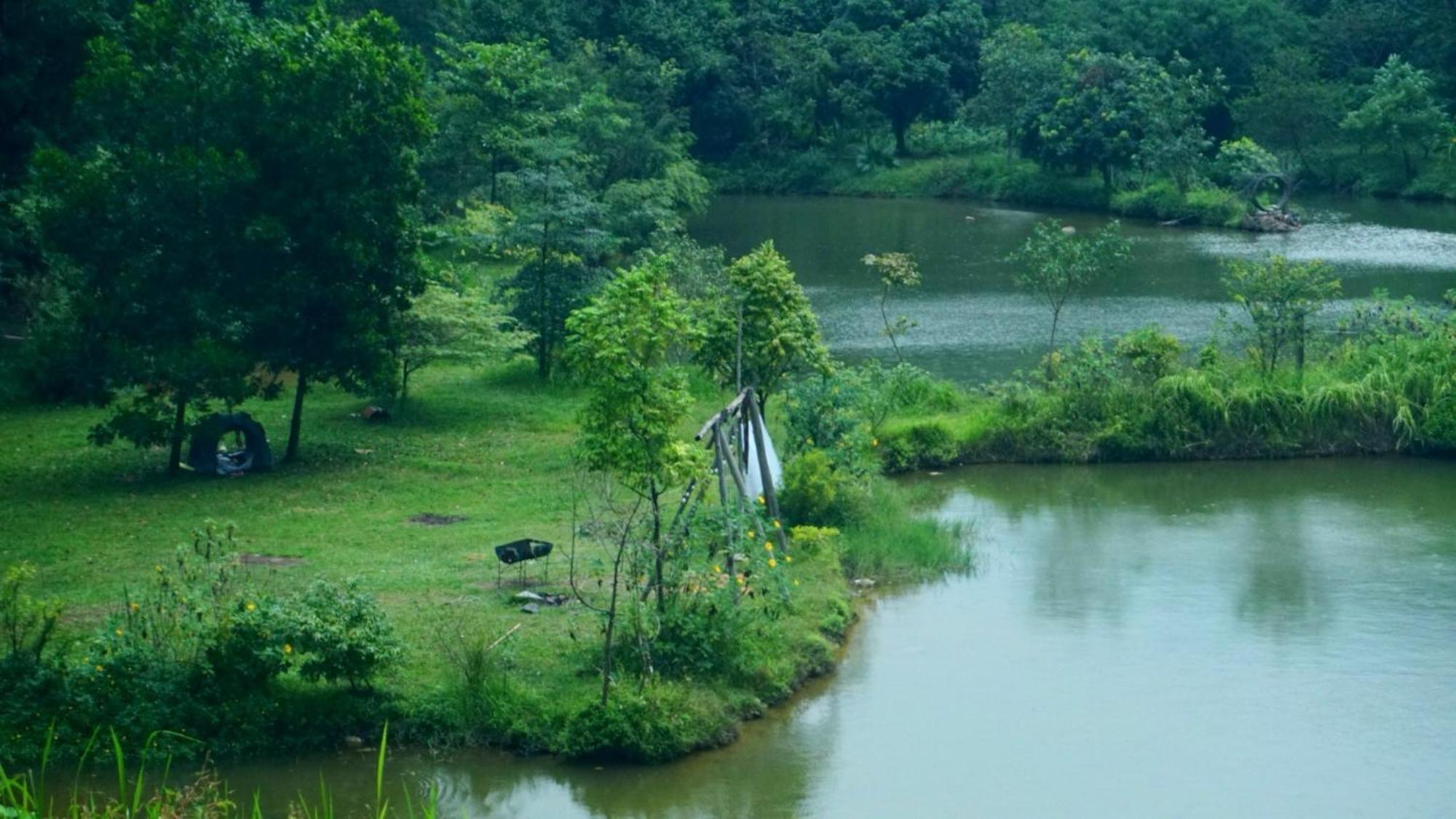 Chu Thien Homestay And Camping Hanoi Eksteriør bilde